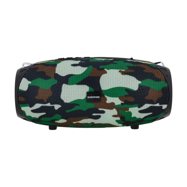 Портативная Bluetooth колонка Borofone BR12 1200 mAh, Green Camouflage