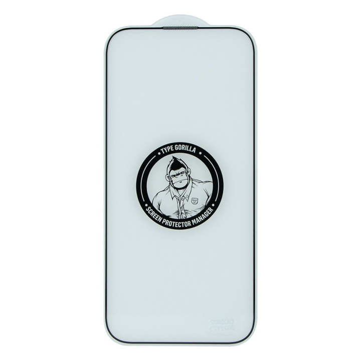 Защитное Стекло Type Gorilla 0.44мм 3D HD Large Arc Edge NPT3 для iPhone 13 Pro Max / 14 Plus, Black