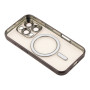 Чохол TPU Metallic Chrome Full Camera with Magsafe для iPhone 16 Pro