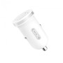 Автомобильное Зарядное Устройство XO CC18 Dual USB 2.1A 10W, White