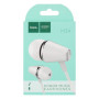 Вакуумные проводные наушники Hoco M34 1.2m, White