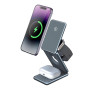 Беспроводное Зарядное Устройство Smart Case 3in1 Magnetic Wireless 15W, Blsck