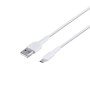 Сетевое Зарядное Устройство Borofone BA37A 2USB 2.4A 12W cable MicroUSB 1m, White