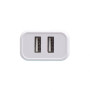 Сетевое Зарядное Устройство Borofone BA37A 2USB 2.4A 12W cable MicroUSB 1m, White