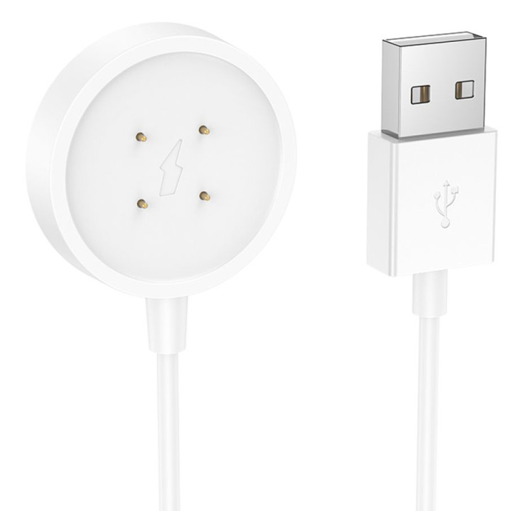 USB Кабель для зарядки смартчасов Hoco Y24 60см, White