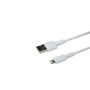 Автомобильное Зарядное Устройство Ridea RCC-21312 Grand Lightning USB 2.4A 1m, White