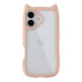 Чехол - накладка TPU+PC Cat Ears Case для iPhone 16