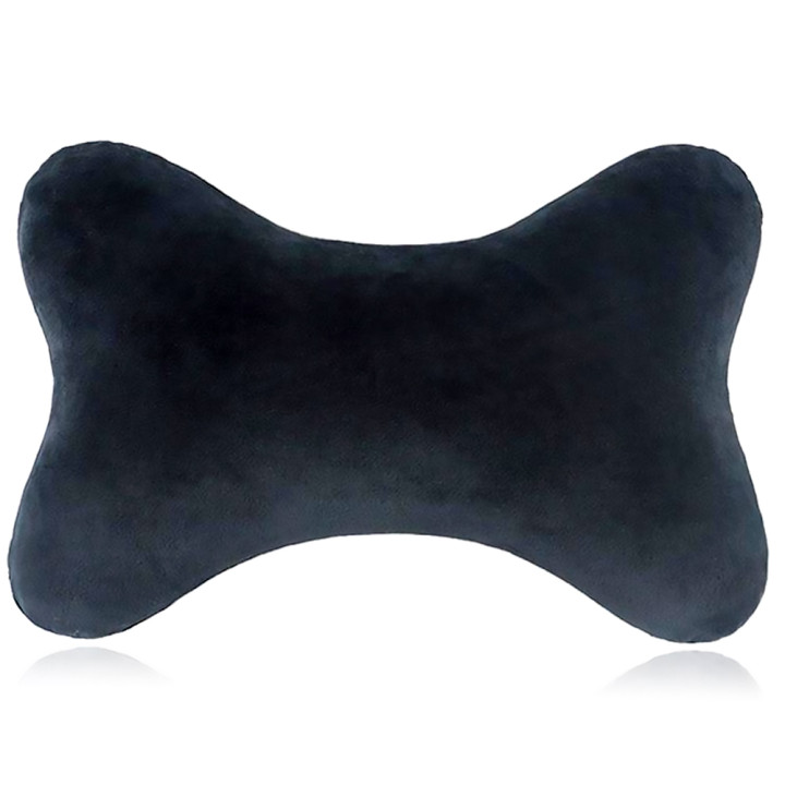 Автомобильная подушка на подголовник 26x17см, Black