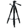 Штатив - тренога  1.5м для фото и видео съемки, Black