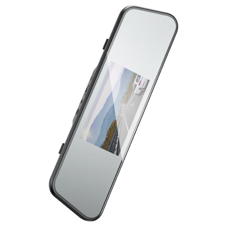 Видеорегистратор XO XJ06 5-inch 1080P с зеркалом / WiFi, Black