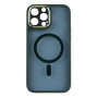 Чехол накладка TPU + PC + Metal Calais with MagSafe для iPhone 14 Pro Max light blue