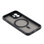 Чехол-накладка TPU+PC Anti Drop with MagSafe для iPhone 12 black