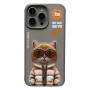Чехол TPU+PC Nimmy 3D with Metal Buttons для iPhone 16 Pro