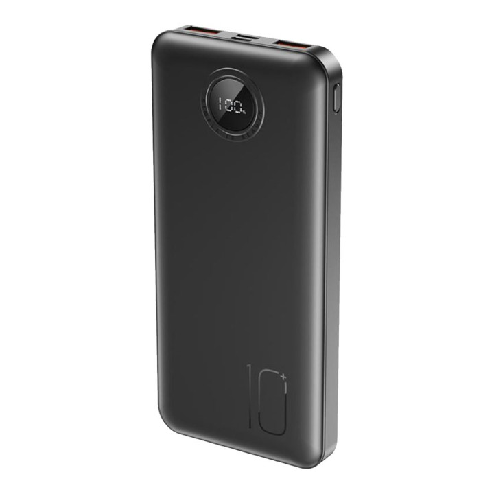 Внешний аккумулятор Power Bank XO PR238 Type-C 20W / USB 22.5W 10000mAh, Black