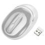 Компьютерная беспроводная мышка Hoco GM34 2.4G Адаптер и Bluetooth, White