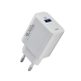 Сетевое Зарядное Устройство Ridea RW-18123 Rapid USB QC 18W с кабелем Micro-USB, White