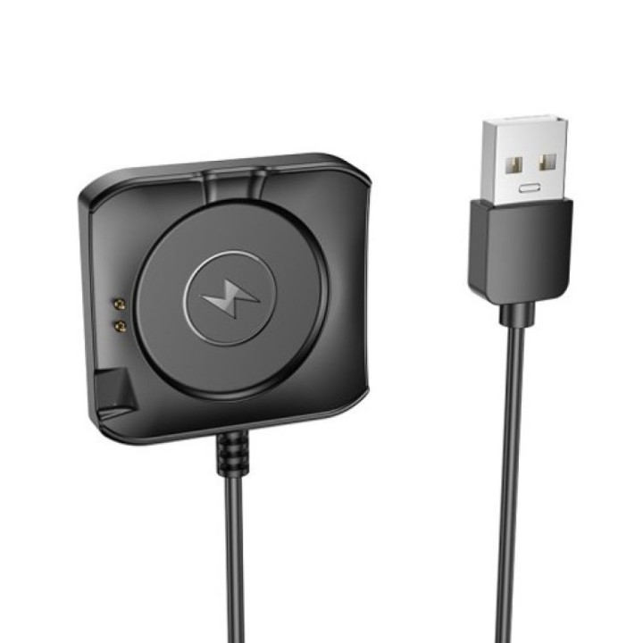 USB Кабель для зарядки смартчасов Hoco Y28 60см, Black