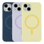 Чехол - накладка Silicone Case with Magsafe для iPhone 13