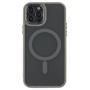 Чехол накладка TPU+PC Color Chrome with Magsafe для Apple iPhone 12 Pro Max grey