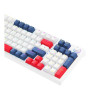 Игровая Bluetooth Клавиатура XO KB-08, Blue - White - Red