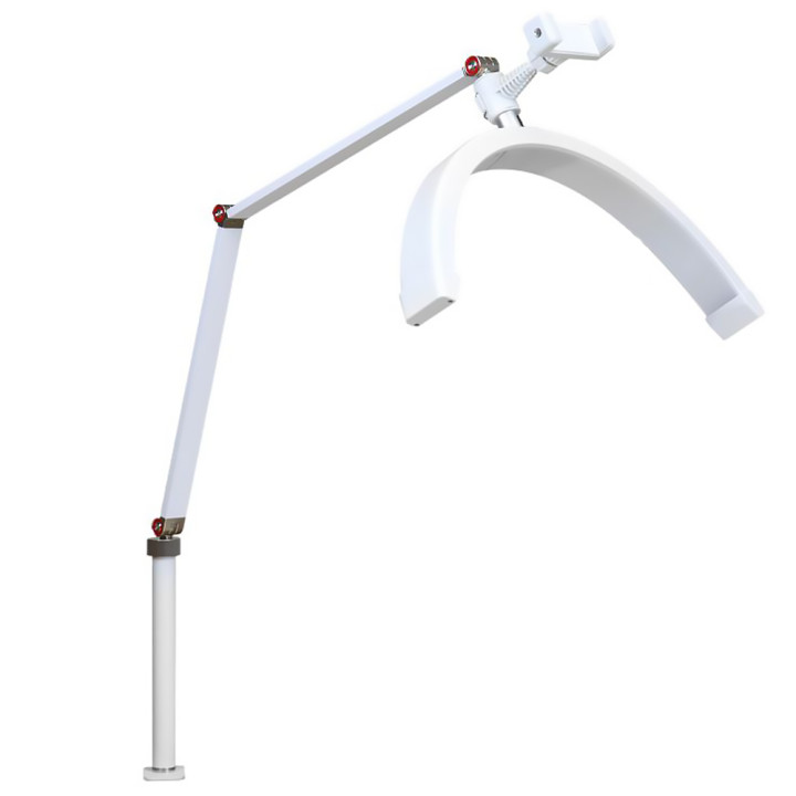 LED Лампа Moon на струбцині M3X 16" з регулюванням яскравості та режимів температури EU, White