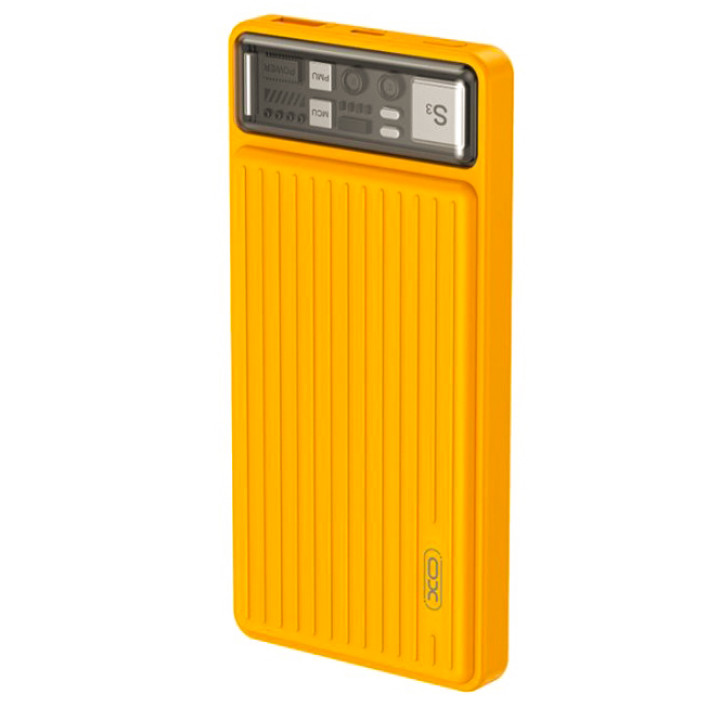 Портативна батарея ﻿Power Bank XO PR217 PD20W + QC22.5W 10000 mAh, Yellow