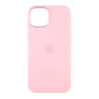 Чехол-накладка Original Silicone+MagSafe для Apple iPhone 14 Pro Max chalk pink