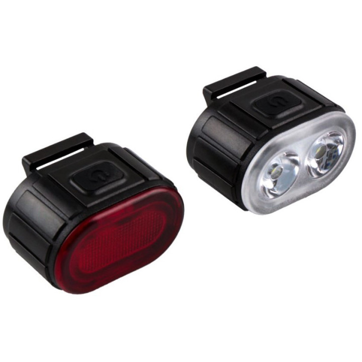 Фонарь для велосипеда 078 2LED IPX4 Waterproof 6, Black