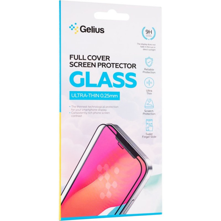 Защитное стекло Gelius Full Cover Ultra-Thin 0.25mm для iPhone 17 Pro