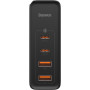Сетевое зарядное устройство Baseus GaN2 Quick Charger 100W 2USB + 2Type-C (CCGAN2P-L01), Black