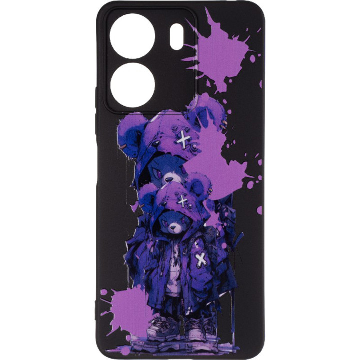 Чехол накладка Gelius Print Case UV для Xiaomi Redmi 13C, Bear
