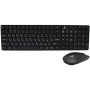 Беспроводная Bluetooth клавиатура с мышкой  JEQANG JW-8100, Black
