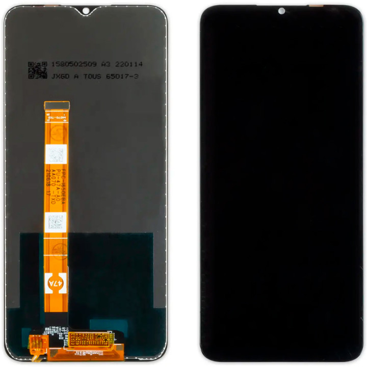 Дисплейный модуль / экран (дисплей + Touchscreen) для Oppo A16 2021/A16s, Black