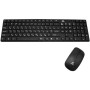 Беспроводная Bluetooth клавиатура с мышкой  JEQANG JW-8100, Black