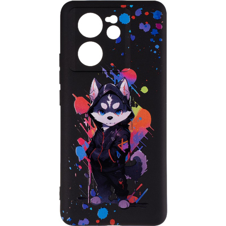 Чехол накладка Gelius Print Case UV для Xiaomi 13T, Street Husky