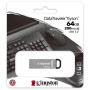 USB-Флешка Kingston DT Kyson 64Gb USB 3.2, Silver / Black