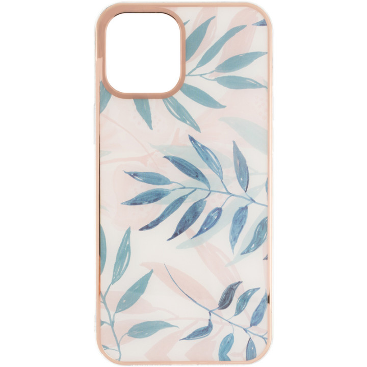Чехол-накладка Gelius Leaf Case для iPhone 12 Pro Max, Pink Grass