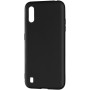 Чехол-накладка Original Silicon Case для Samsung Galaxy A01, Black