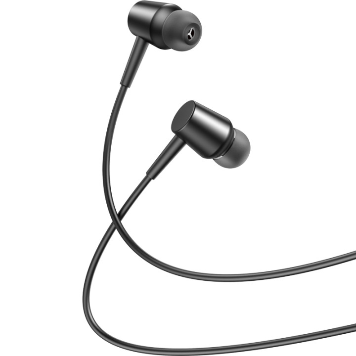 Проводные вакуумные наушники Gelius RhythmFlow GP-HP010 3.5мм mini-Jack, Black