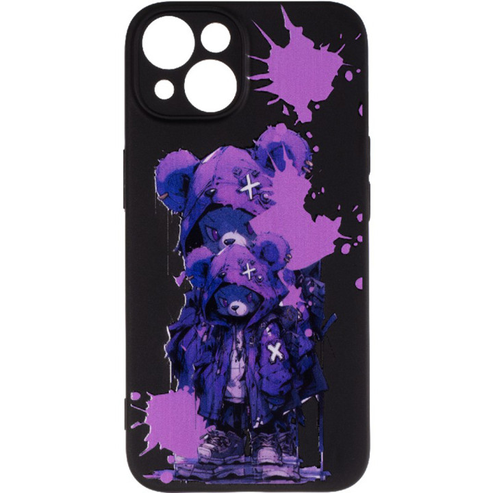 Чехол накладка Gelius Print Case UV для iPhone 14, Bear