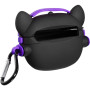 Чехол для наушников TPU Airpods 4, Dog Face Violet