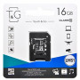 Карта памяти microSDHC T&G 16Gb (UHS-1)(Class 10) + Adapter SD