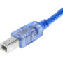 Кабель для принтера AM-BM 3m, Blue