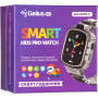 Дитячий розумний годинник з GPS трекером Gelius Pro GP-PK001 (PRO KID) Black / Silver