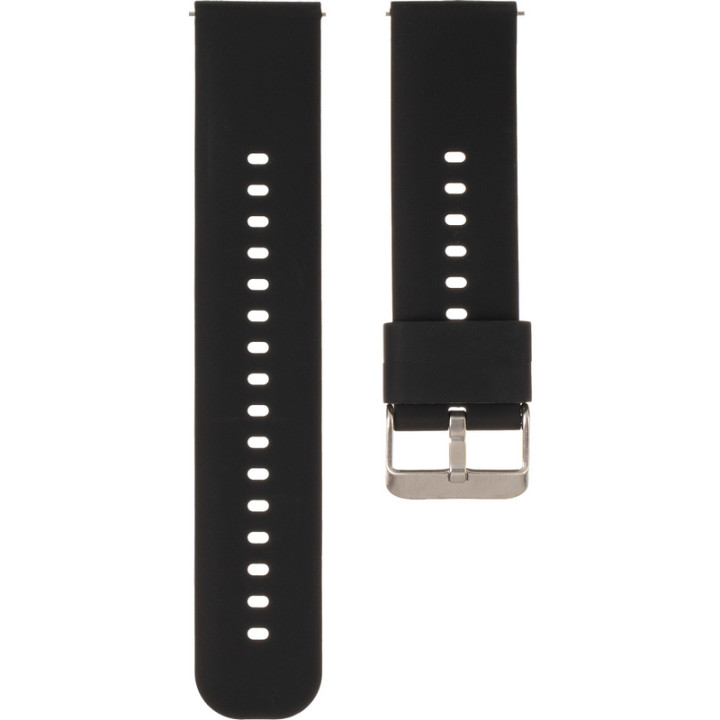 Ремешок для смарт-часов универсальный Flat head style (22мм), Black