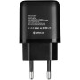 Сетевое зарядное устройство Gelius X-Duo GP-HC014 USB+Type-C QC3.0 / PD20W cable Type-C / Type-C Gelius Full Silicon, Black
