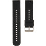 Ремешок для смарт-часов универсальный Flat head style (22мм), Black