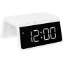 Умные часы Gelius Pro Smart Desktop Clock Time Bridge GP-SDC01, White с функцией беспроводной зарядки