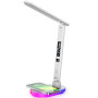Настільна LED лампа Gelius Transformer 2 GP-LTL004 з бездротовою зарядкою, White