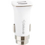 Автомобильное зарядное устройство Gelius Pro Apollo GP-CC01 2USB 3.1A + Cable lightning White